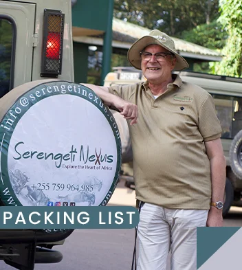 Safari Packing List