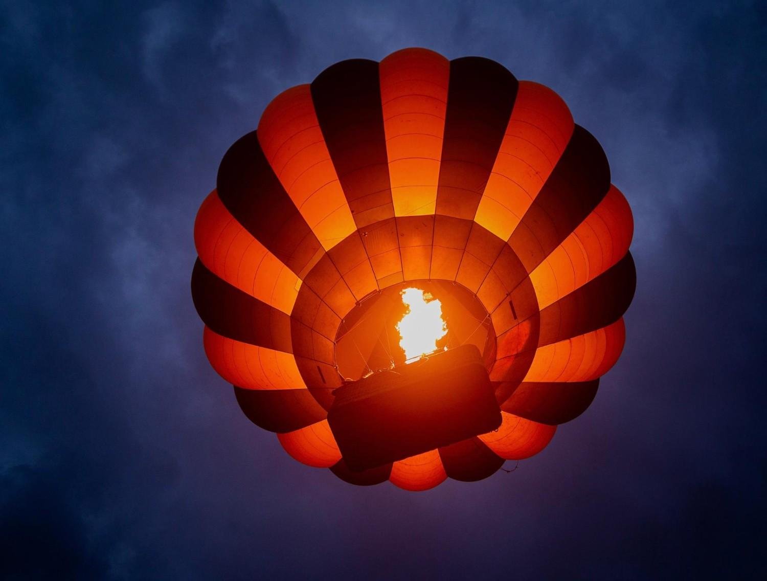 Hot air balloon flights